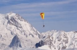 Paraglider Courchevel