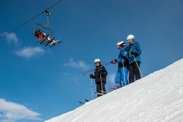 Best Ski lessons for beginners Three Valleys