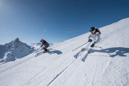 When to ski Courchevel