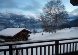 View from Chalet Igloo Le Praz 1