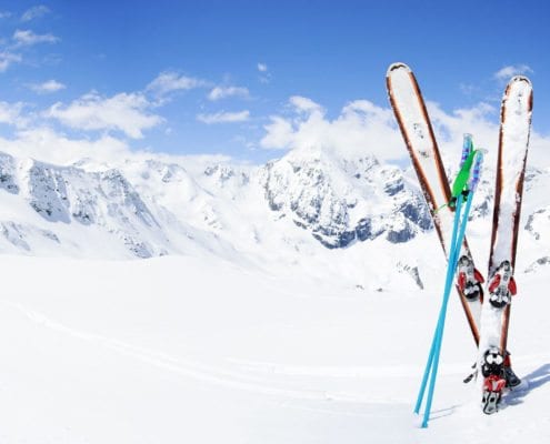 Anfängerführer zum Skifahren